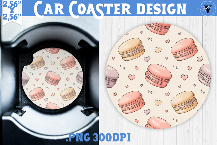 Love Car coaster | Valentine pattern | Valentines day