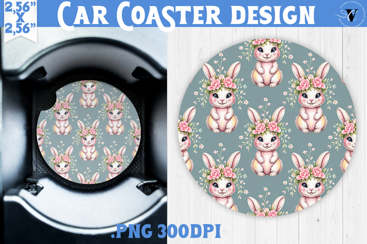Love Car coaster | Valentine pattern | Valentines day
