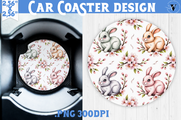Love Car coaster | Valentine pattern | Valentines day