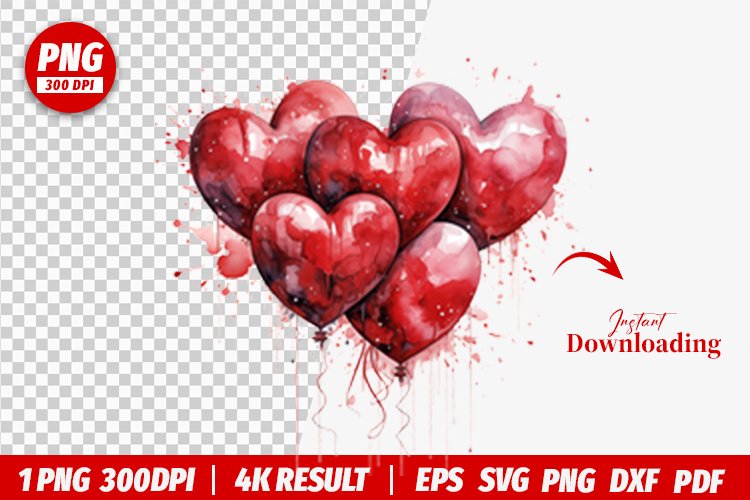 Transparent Heart Clipart Image 15