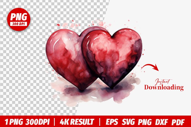 Transparent Heart Clipart Image 14