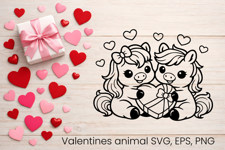Cute Valentine Svg Image 9
