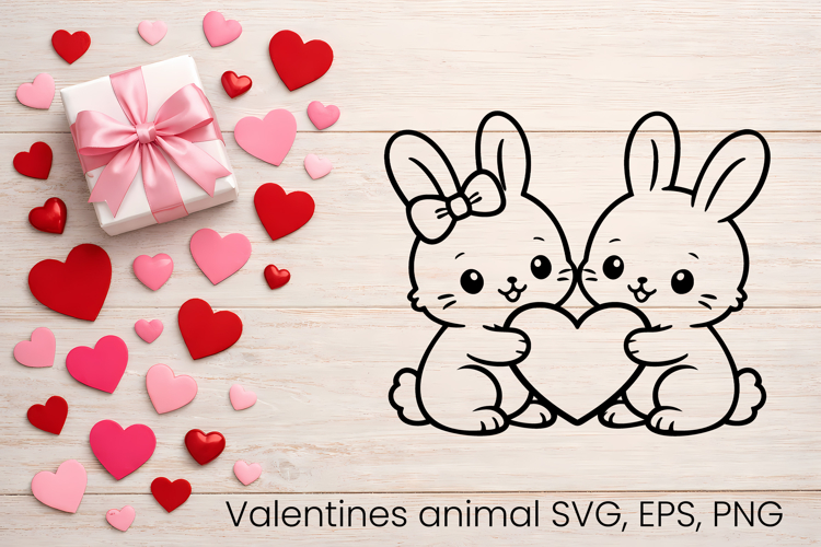 Cute Valentine Svg Image 8