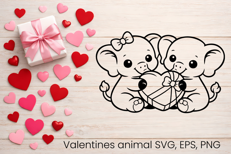 Cute Valentine Svg Image 7