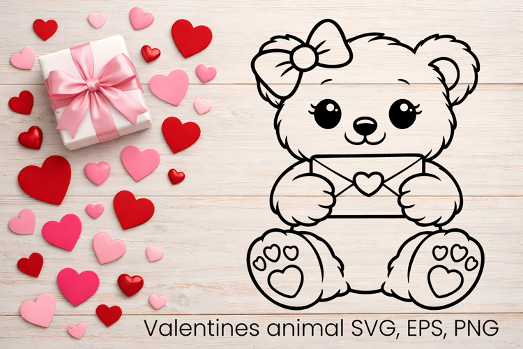 Cute Valentine Svg Image 24
