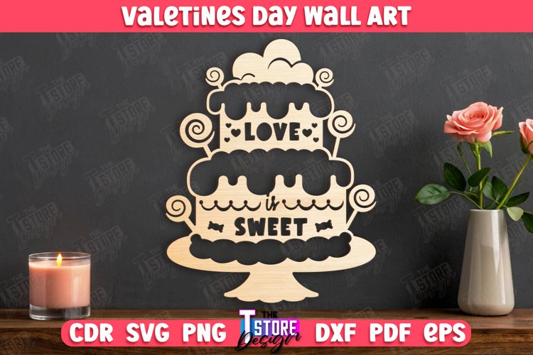 Valentine's Day Wall Art | Romantic Gift | Wall (4984900)