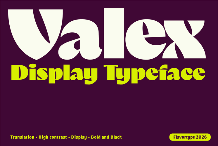 Valex - Font Duo