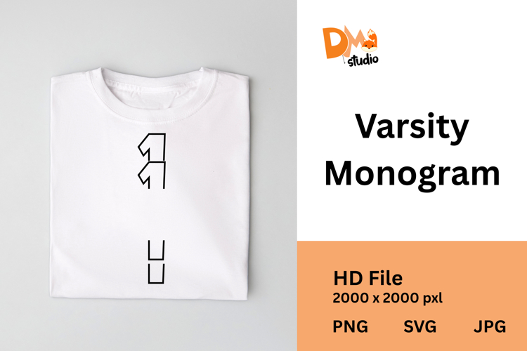 Graduation Monogram Svg Image 14