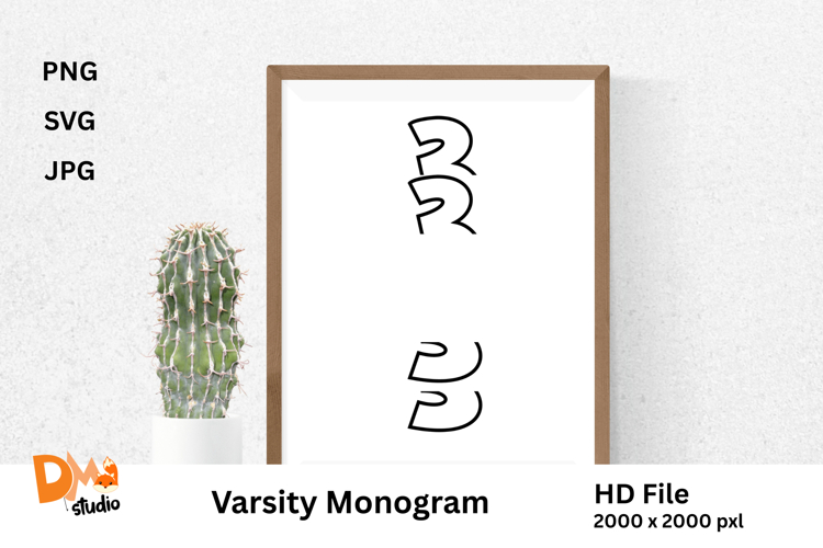 Graduation Monogram Svg Image 10