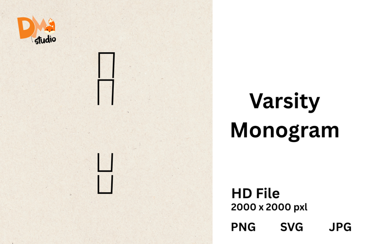 Graduation Monogram Svg Image 21