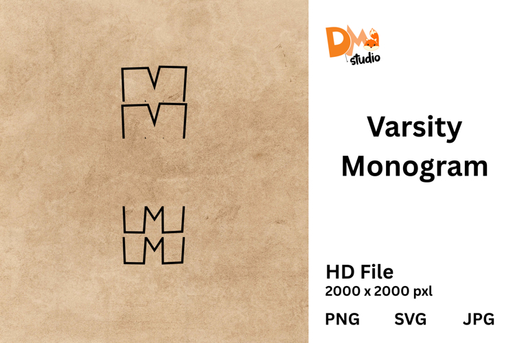 Graduation Monogram Svg Image 17