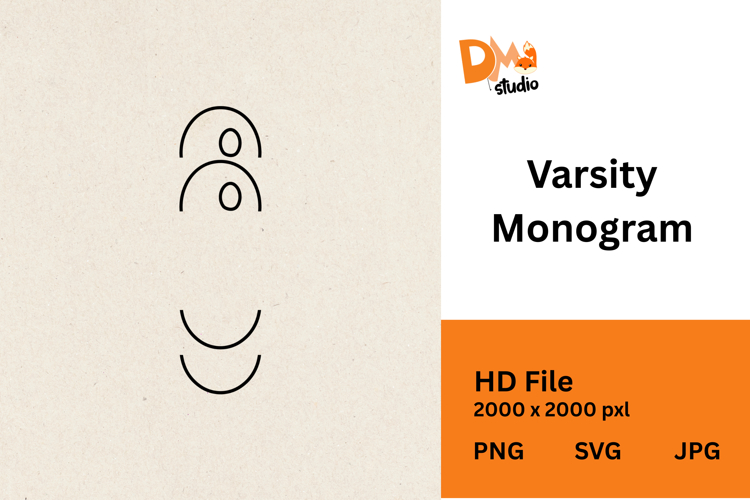 Graduation Monogram Svg Image 14