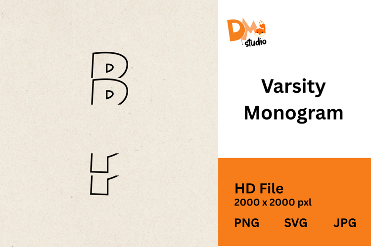 Graduation Monogram Svg Image 13
