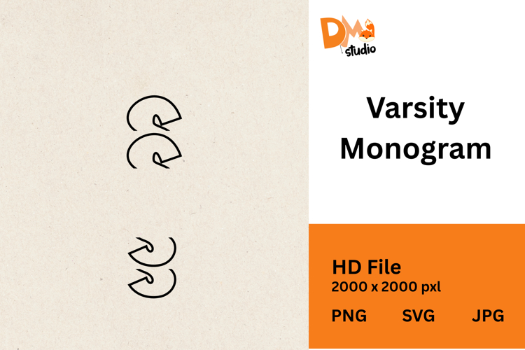 Graduation Monogram Svg Image 10