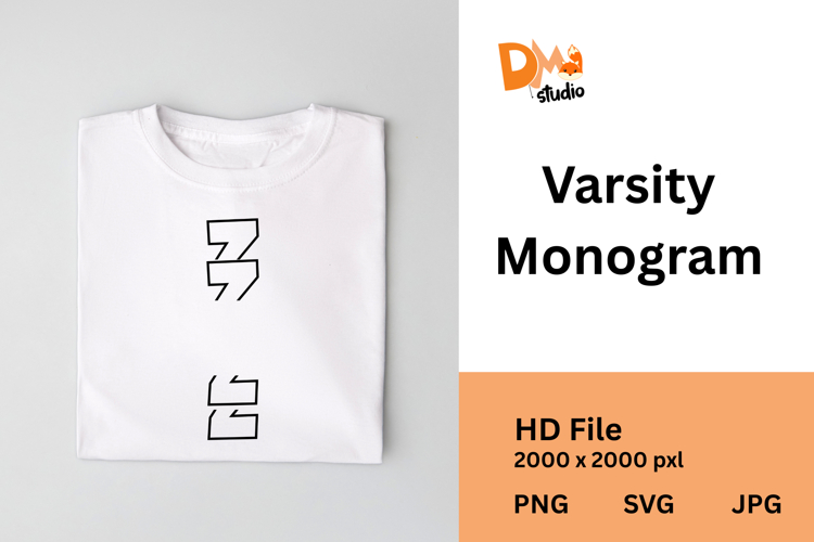 Graduation Monogram Svg Image 4