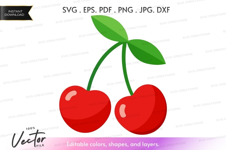 Cherries Clipart Image 2