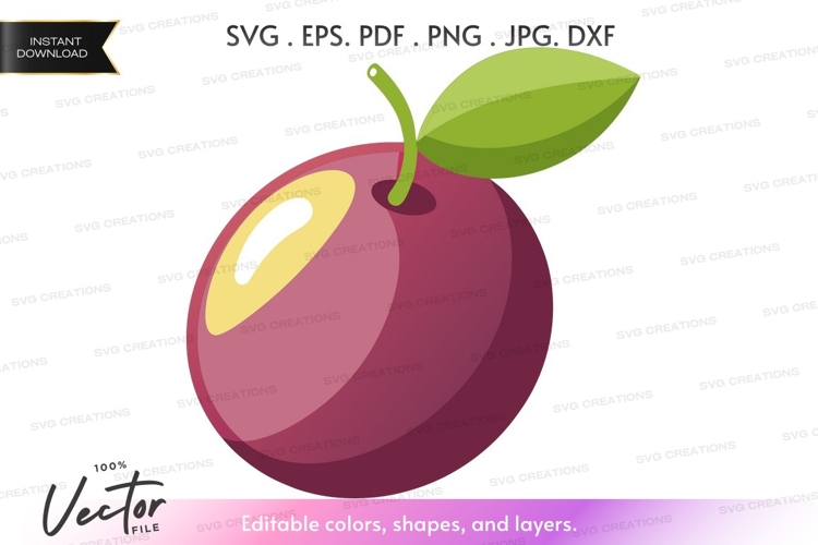 Red Apple Clipart Image 8