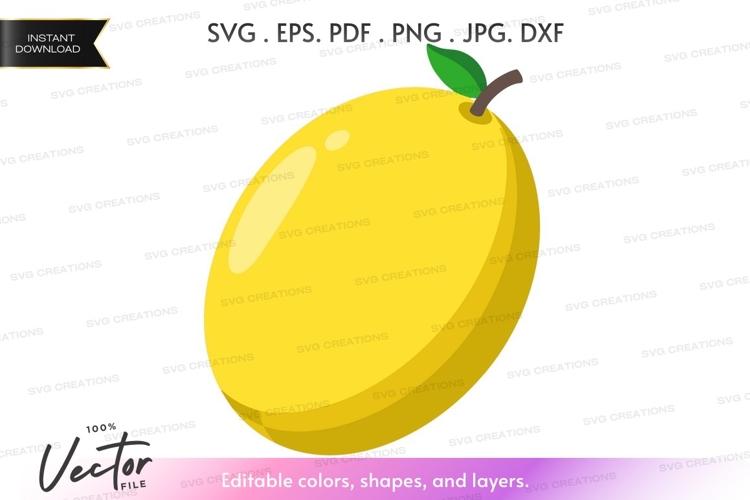 Lemon Vector Image 14