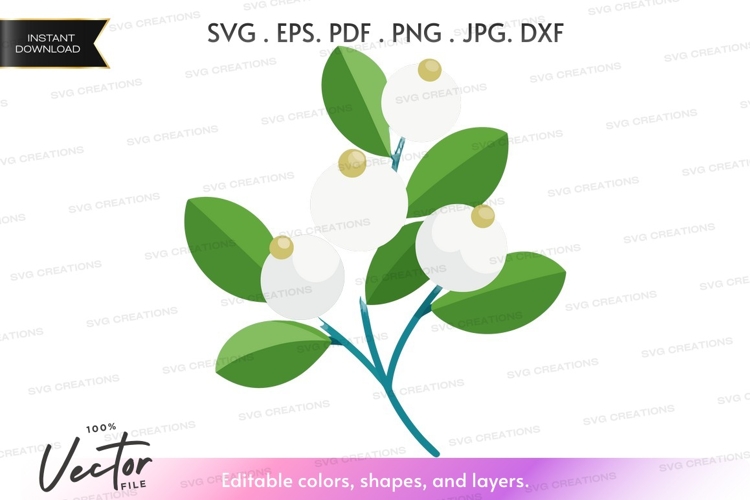 Blue Flower Clipart Image 13