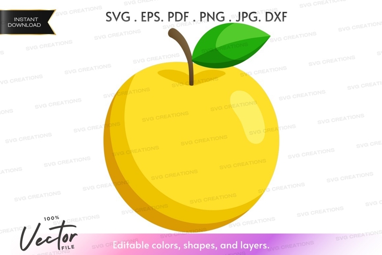 Apple Vector Image 20