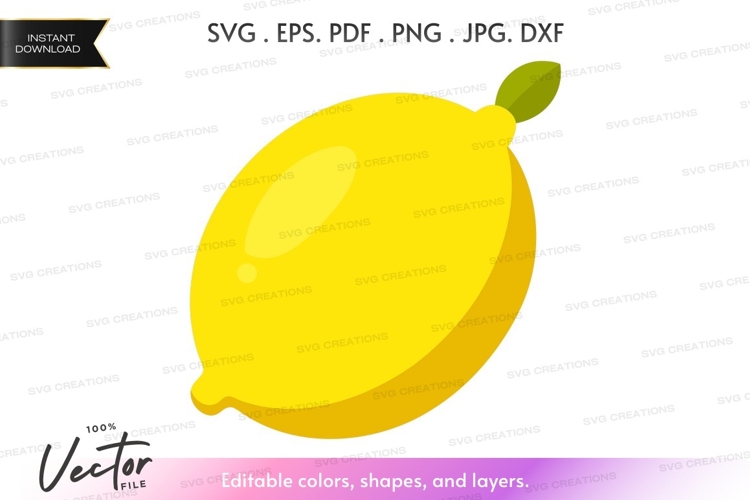 Lemon Vector Image 20