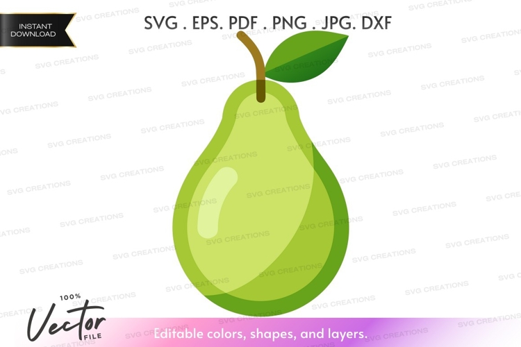 Pear Clipart Image 19