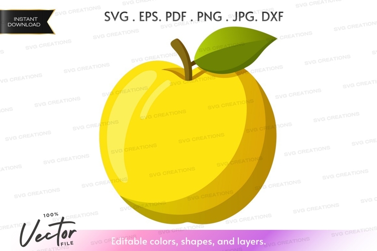 Apple Vector Image 18