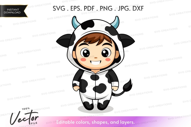 Cartoon Cow Image 18