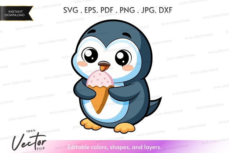 Penguin Cartoon Image 11