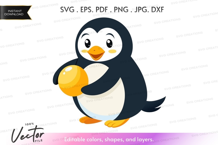 Penguin Cartoon Image 6