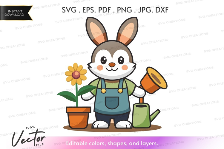 Garden bunny