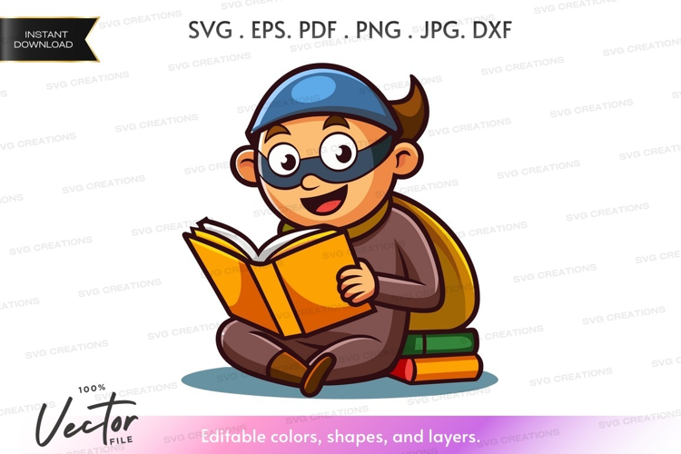 Reading monkey
