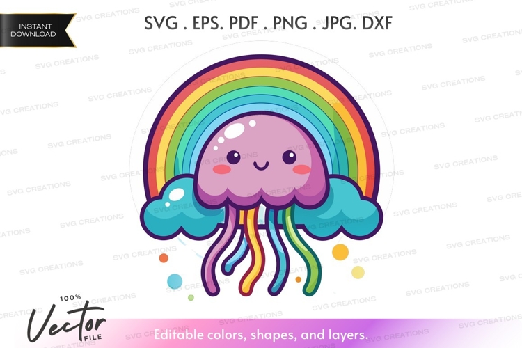 Jellyfish Clipart Image 18