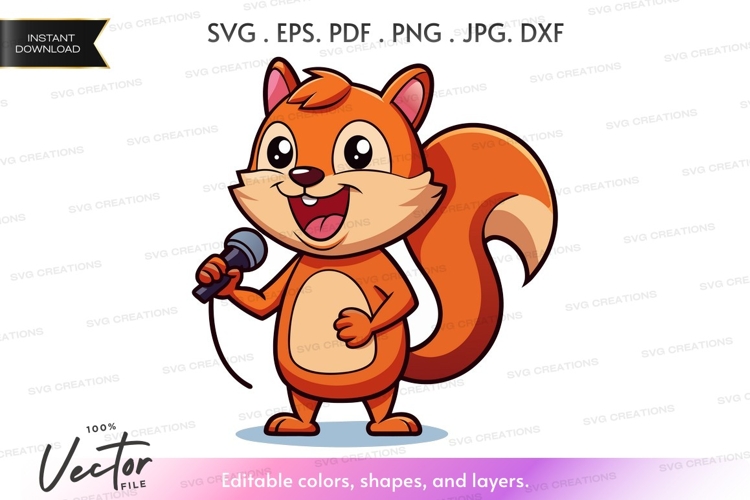 Squirrel Clipart Image 22