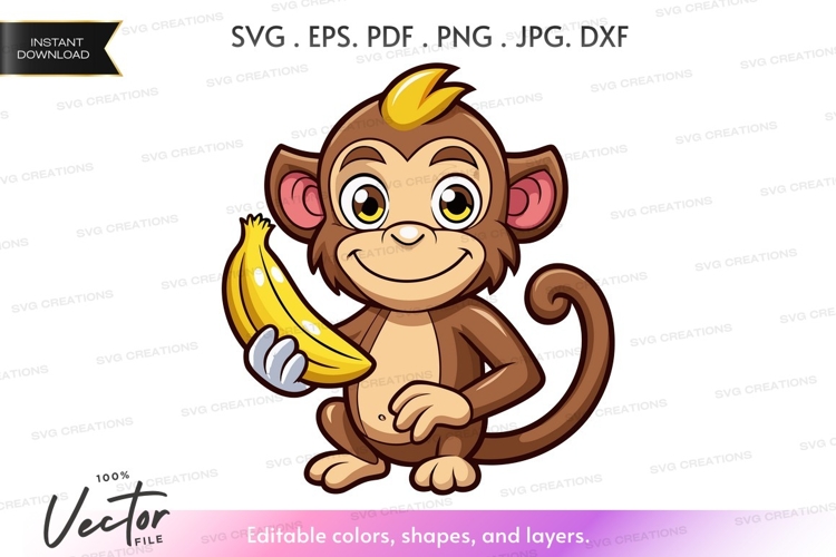 Banana Vector Image 9