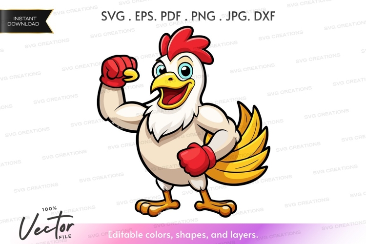 Rooster Clipart Image 19