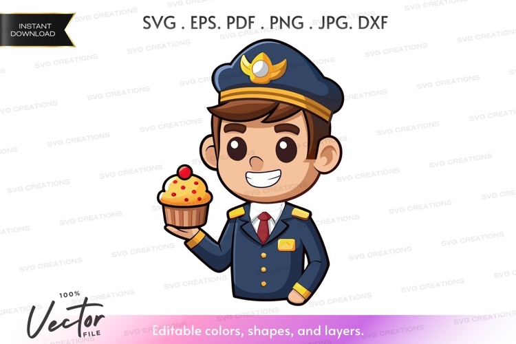 Aviator Clipart Image 8