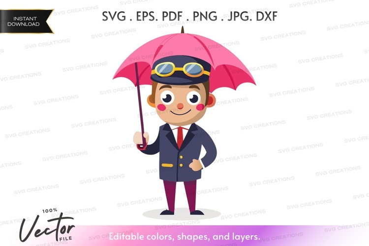 Umbrella Vector Image 23