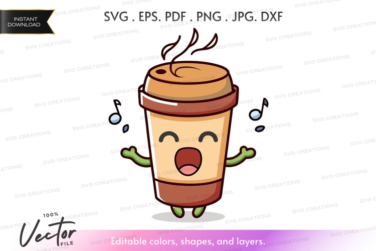 Coffee Vector Image 10