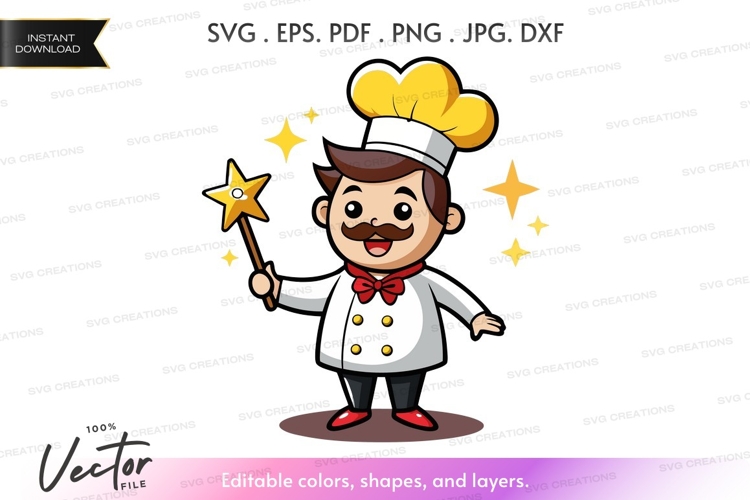 Chef Clipart Image 6