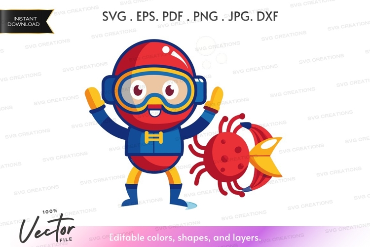 Cartoon Crab Image 24