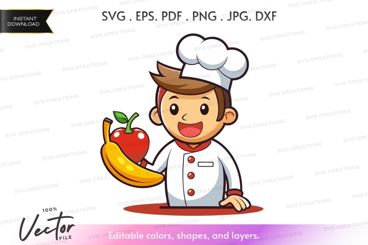 Chef Cartoon Image 13