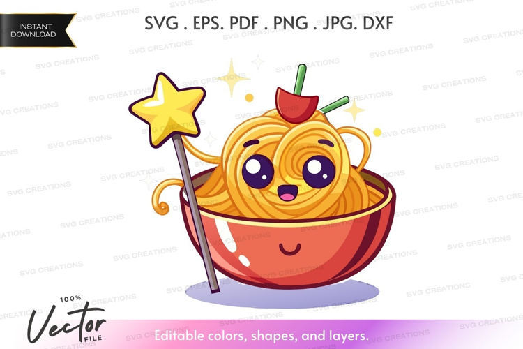 Magical spaghetti bowl