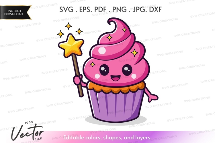 Cupcake Illustration Image 20