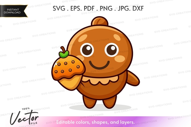 Donut Cartoon Image 23