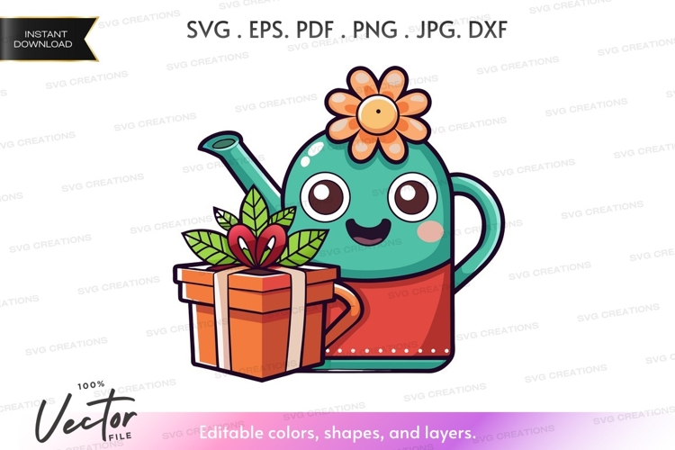Watering Can Clipart Image 2