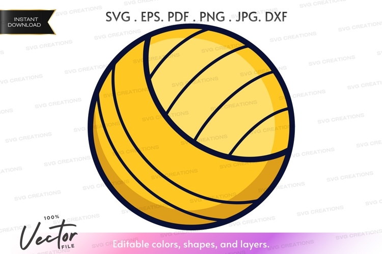 Volleyball Vector Image 6
