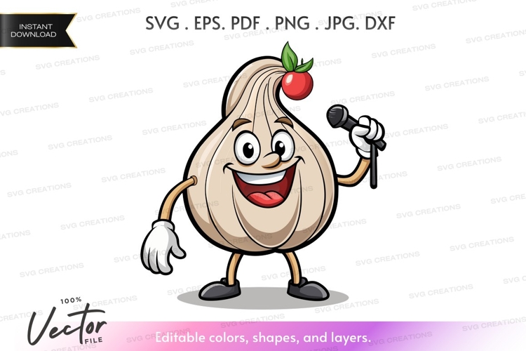 Garlic Clipart Image 23