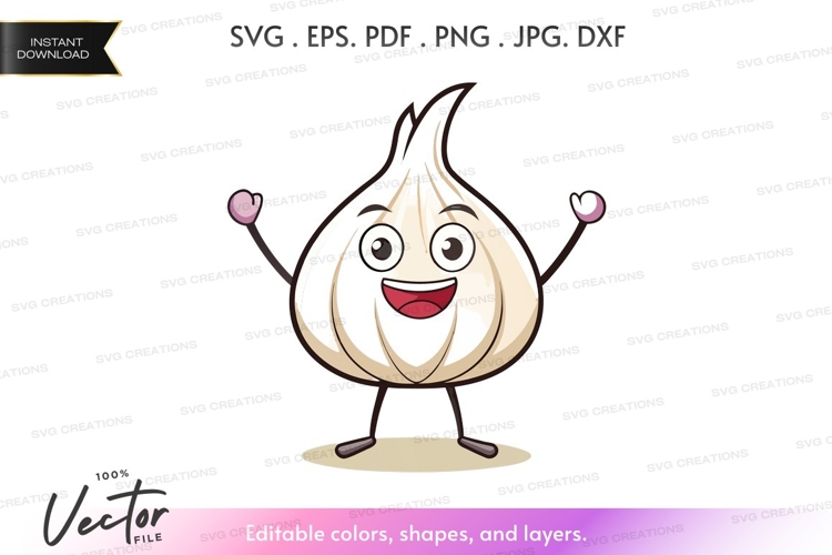 Garlic Illustration Image 23