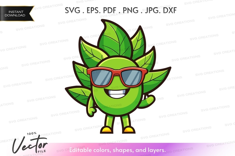 Silhouette Cactus Clipart Image 5